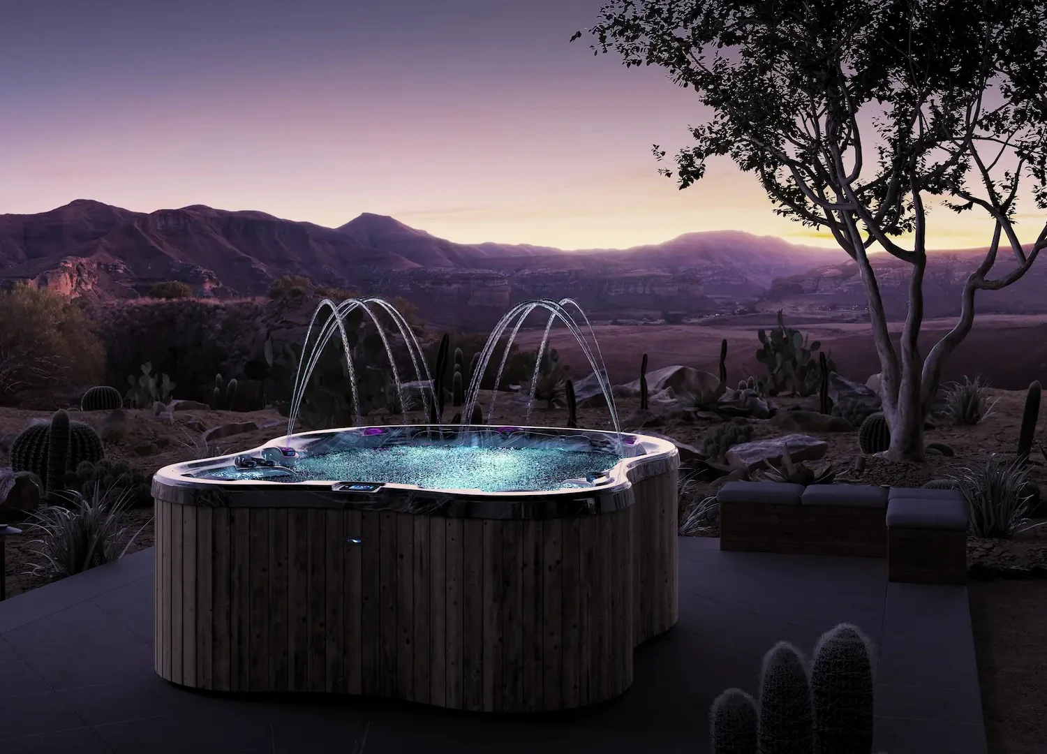 Amore Bay Background Hot Tub Cost