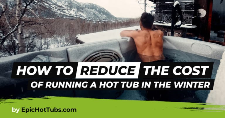 cost to run hot tub in winter