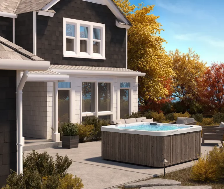 beautiful hot tub