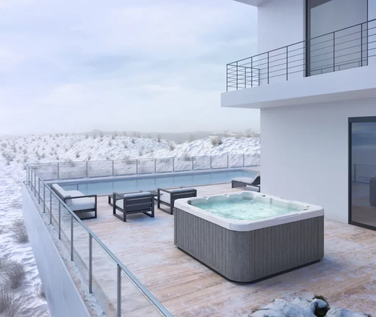 hot tub display