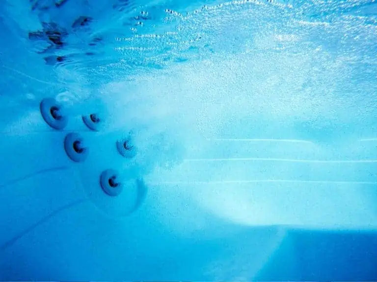 Water filled swim spa in Chapel Hill