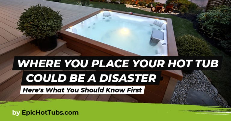 hot tub placement ideas