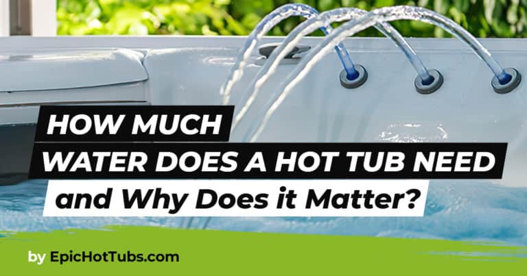 how many gallons in a hot tub