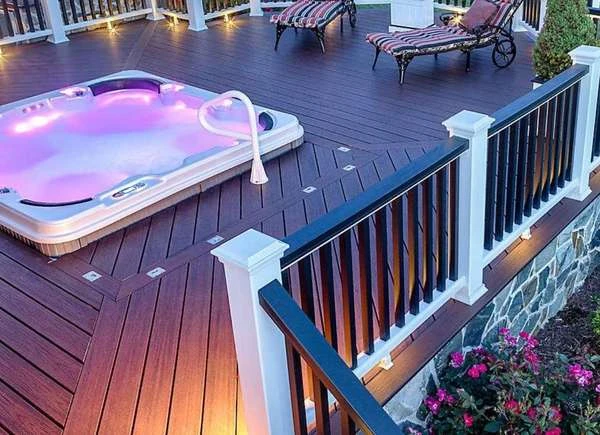 Hot Tub on Large Deck