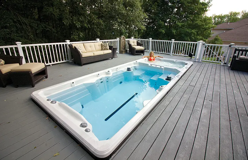 How to Build a Deck Around a Swim Spa?