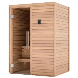 aurom cala sauna side view