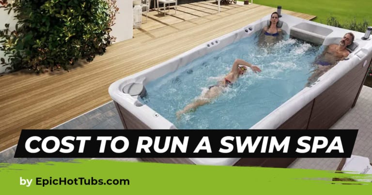 cost to run a swim spa