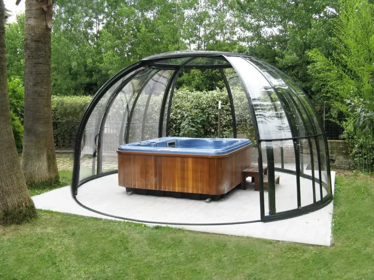 hot tub enclosure in raleigh