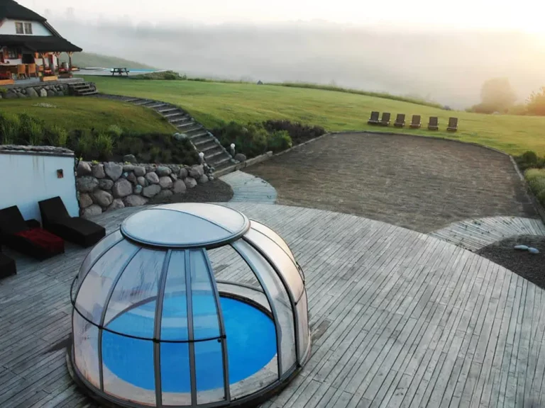 hot tub dome in NC
