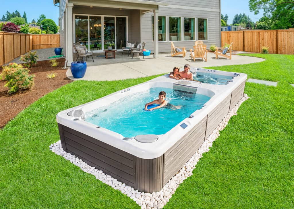 Semi Inground Swim Spas for Sale in North Carolina