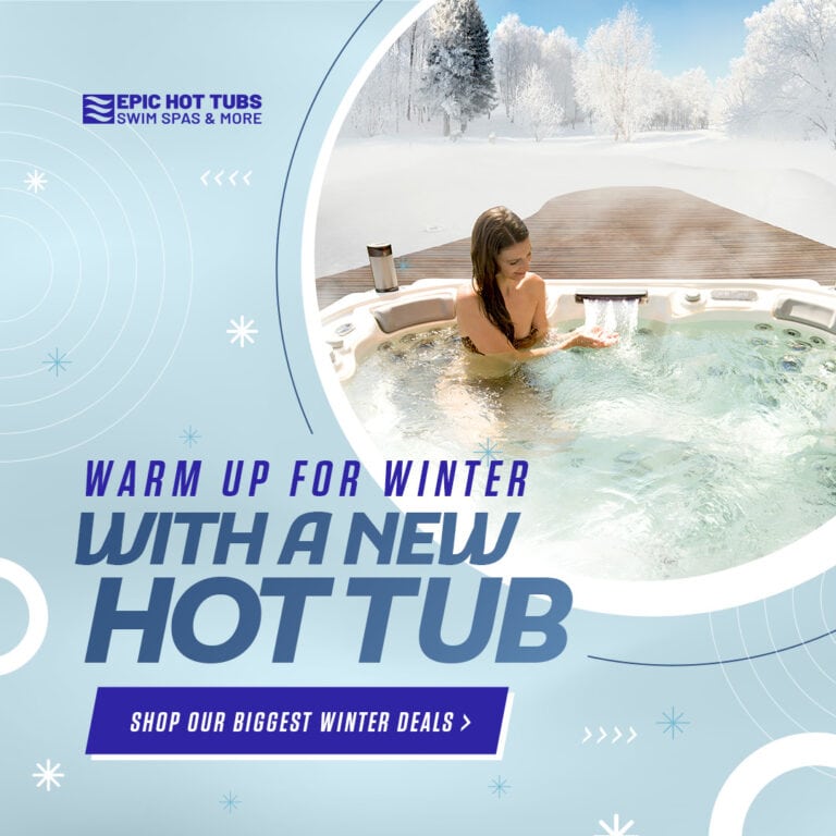 Winter Hot Tub