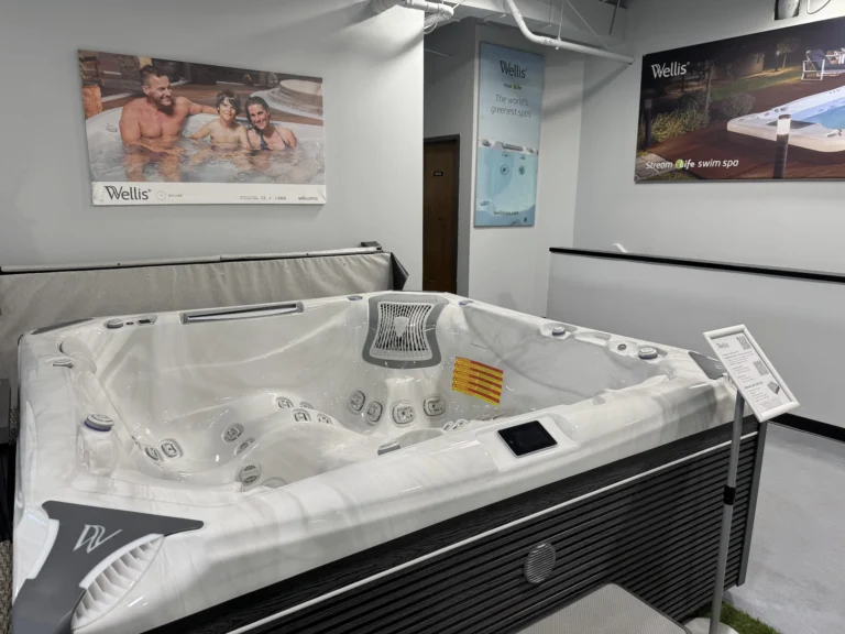 Everest Life Hot Tub in NC on Showroom Floor