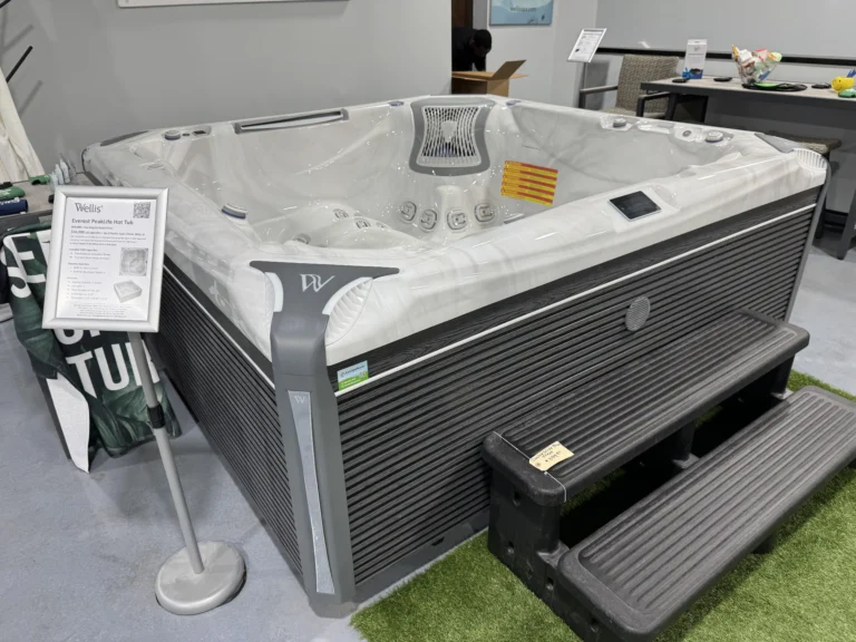 Everest Life Hot Tub in NC Showroom