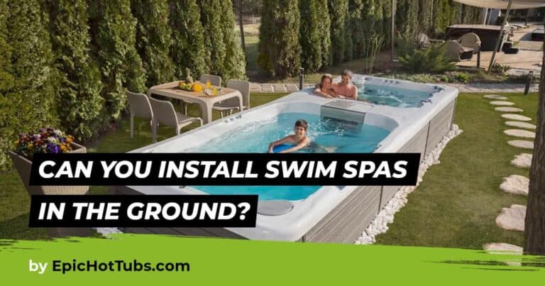 Can You Install a Swim Spa In The Ground