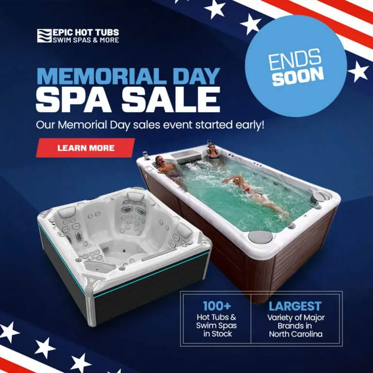 Memorial Day Sale on Spas