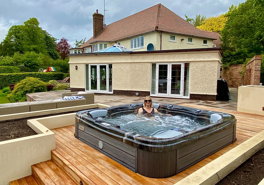 How to Build a Deck into a Hot Tub