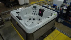 Hot Tub in Factory