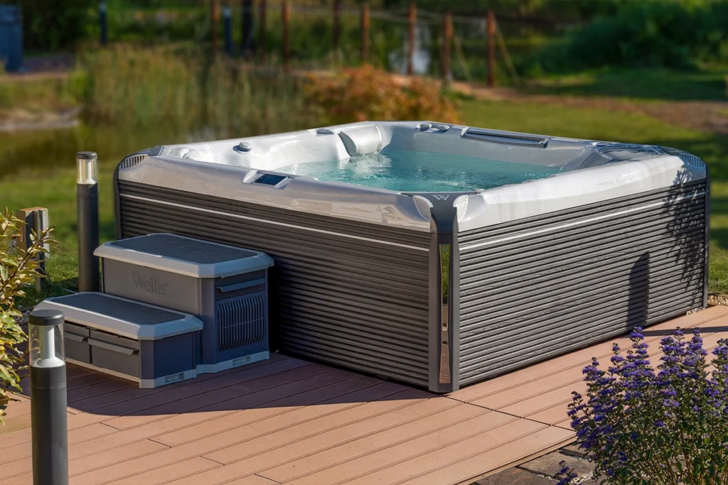 How long a hot tub takes to heat up by size