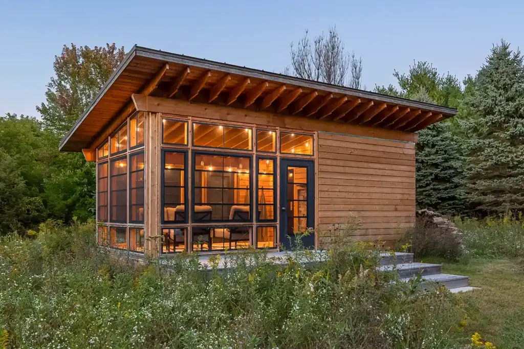 Custom Outdoor Sauna from Finnleo