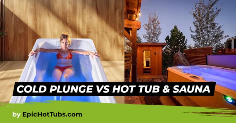Cold Plunge vs Hot Tub and Sauna