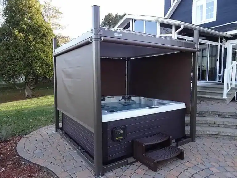covana with privacy walls
