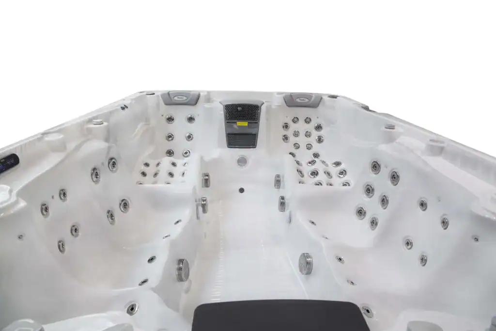 extra large hot tub with room for the whole family